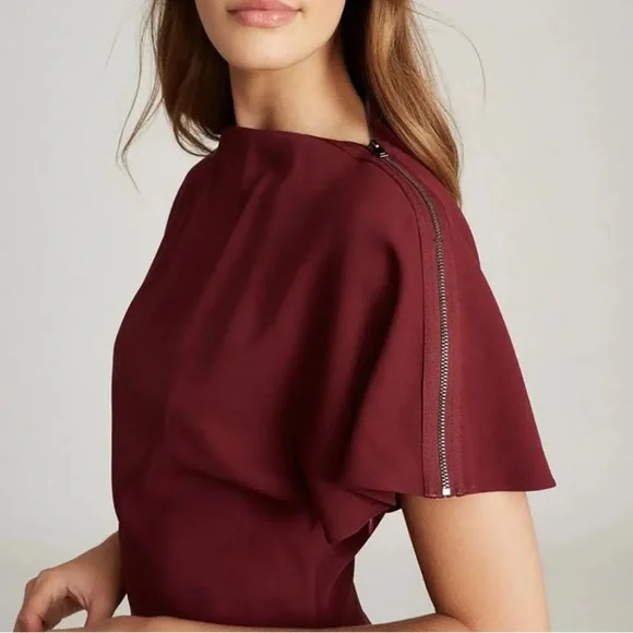 NWT REISS Josie Zip Detail Midi Sheath Dress
NWT - Picture 2 of 11